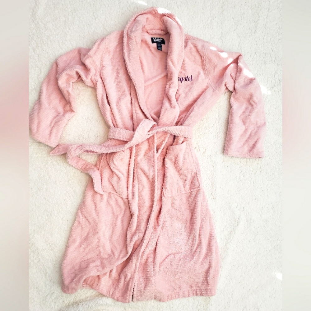 Lands End Pink Bathrobe